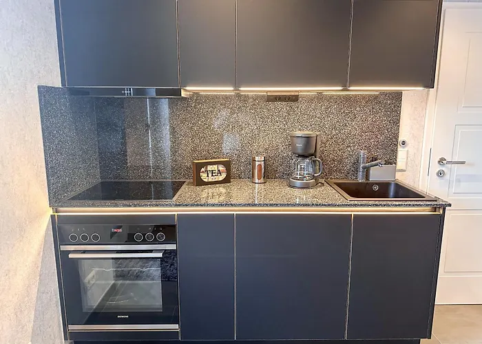 Lägenhet Wild&cozy Mit Moderner Kueche & Terrasse